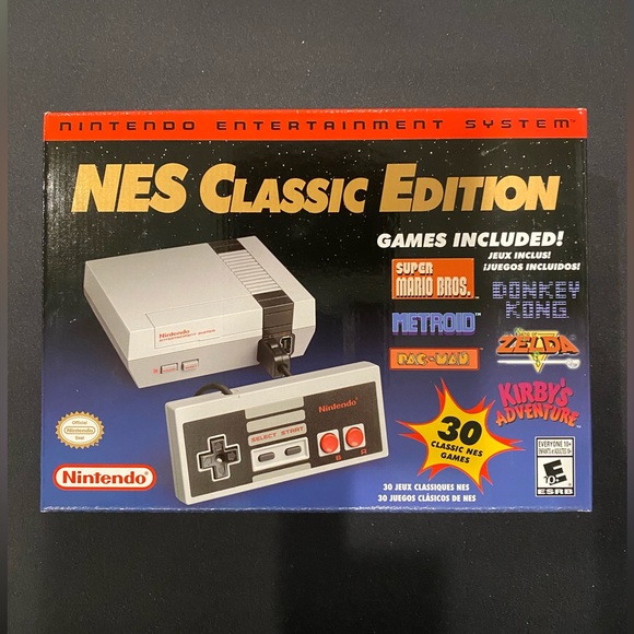 Nintendo NES Classic Edition Video Game Console with 30 Classic Retro Games Mini - Picture 4 of 10